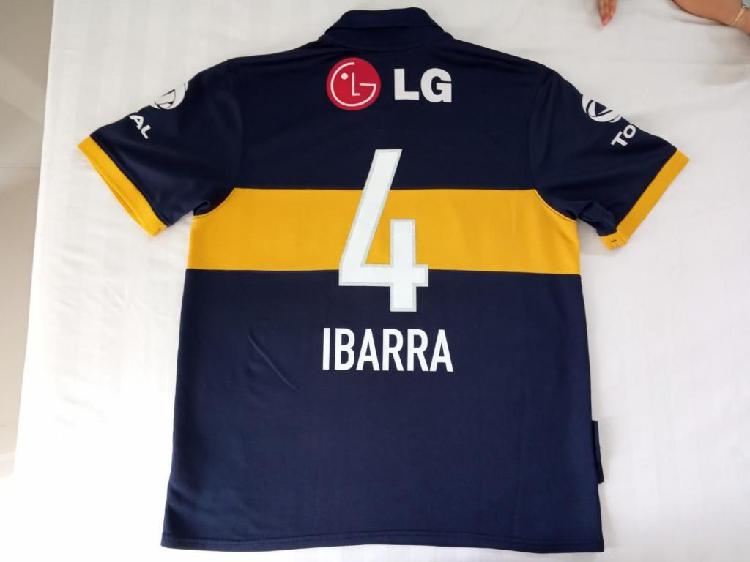 camiseta Hugo Ibarra, Boca Juniors 2009/10, acepto cambios