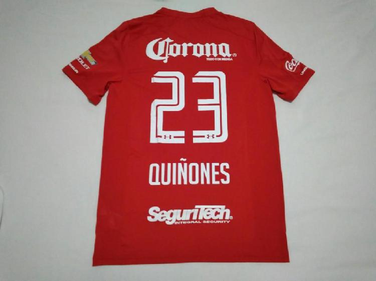 camiseta Luis Quiñones (Tigres, Pumas, Santa Fe), Toluca