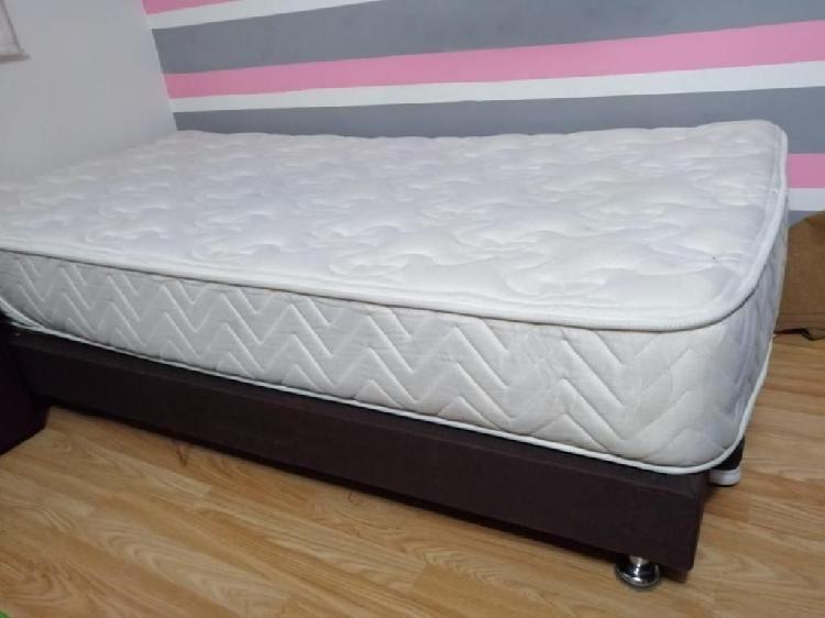 Base cama sencilla colchon