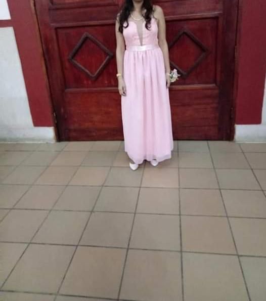 Vestido Elegante para Fiesta Rosado