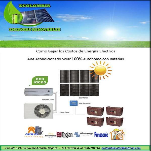 Are Acondicionado Inverter 100% Solar