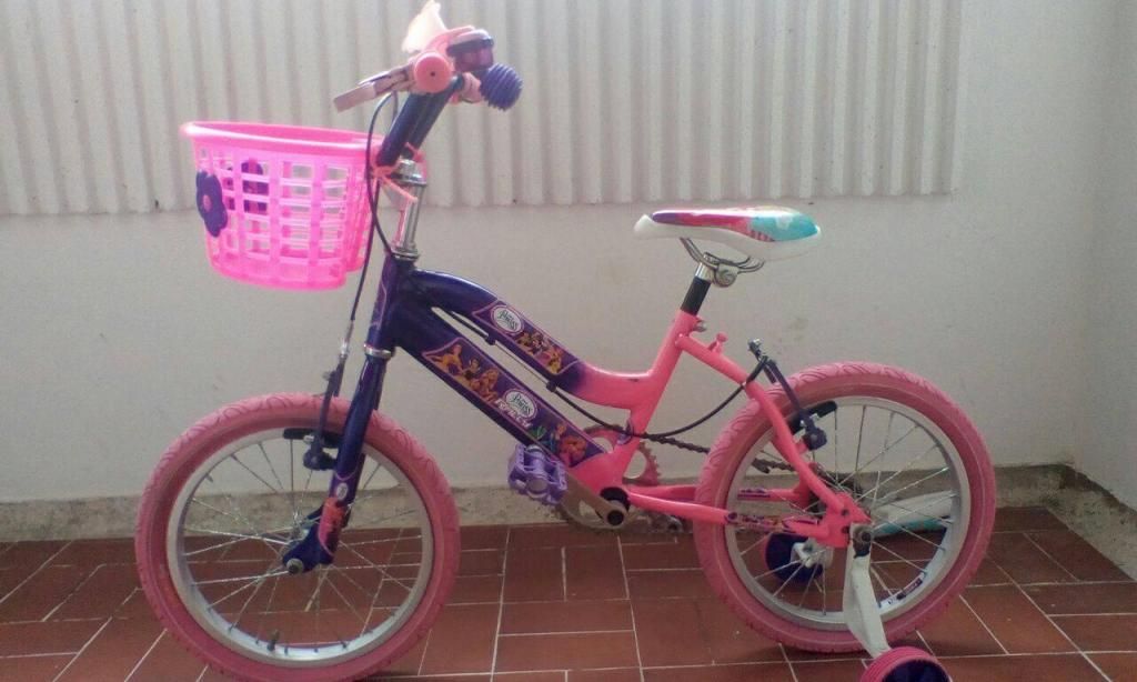 Bicicleta para niña princess