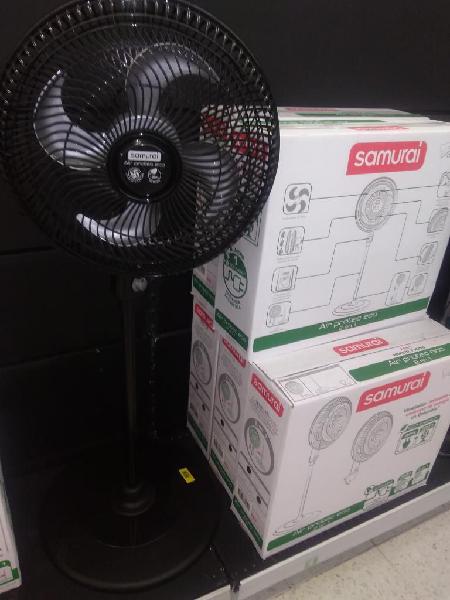 Samurai Eco 16 Ventilador de Piso Y Pare