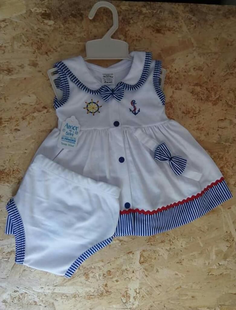 Vestido Bebe Marinero