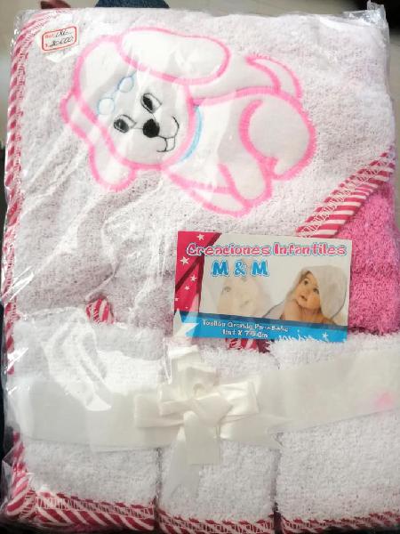 Set de toallas para bebe