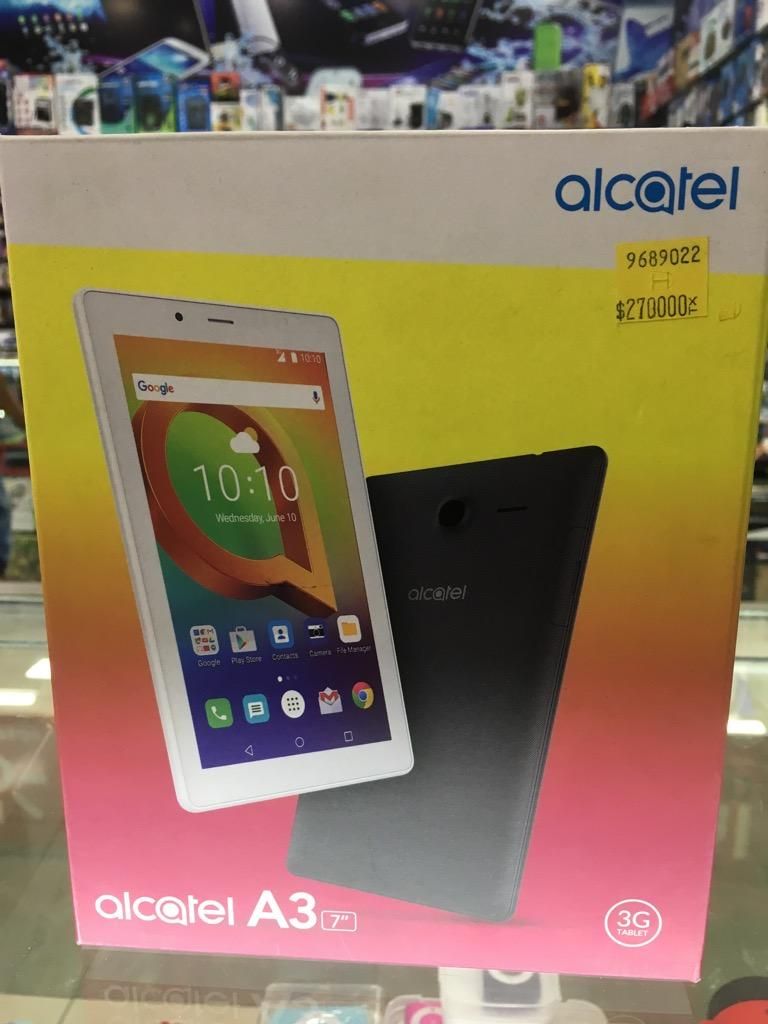 Tablet Alcatel con Sim