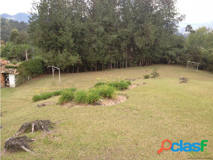 VENTA HERMOSO LOTE CAMPESTRE EN LA CEJA