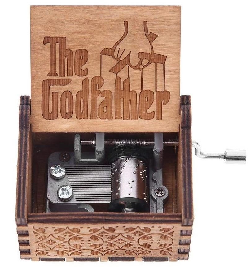Caja Musical The Godfather El Padrino Madera GoodFather