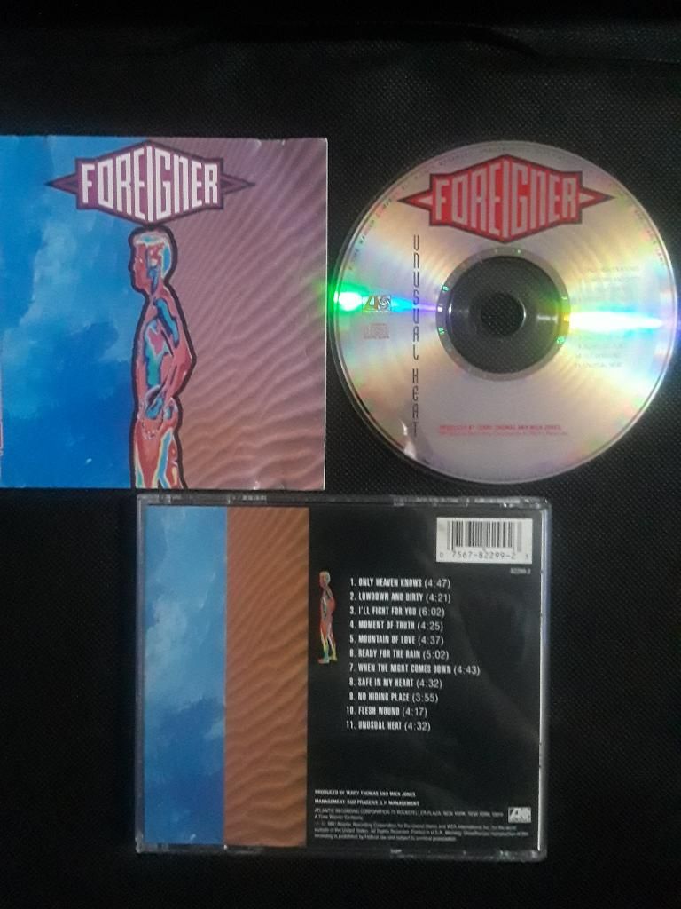 Cd,disco,foreigner Unusual Heat