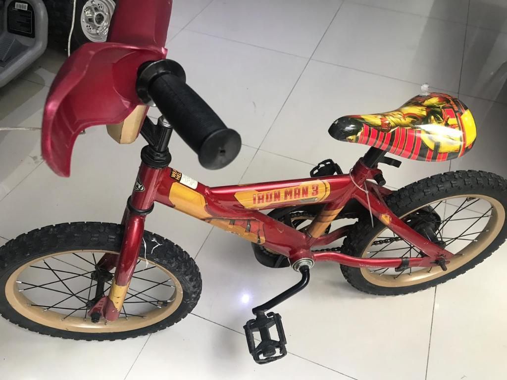 Bicicleta Iron Man para Niño