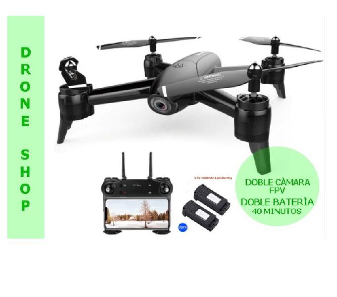 Dron Drone D106 Doble Cámara 20 minutos de vuelo Follow me
