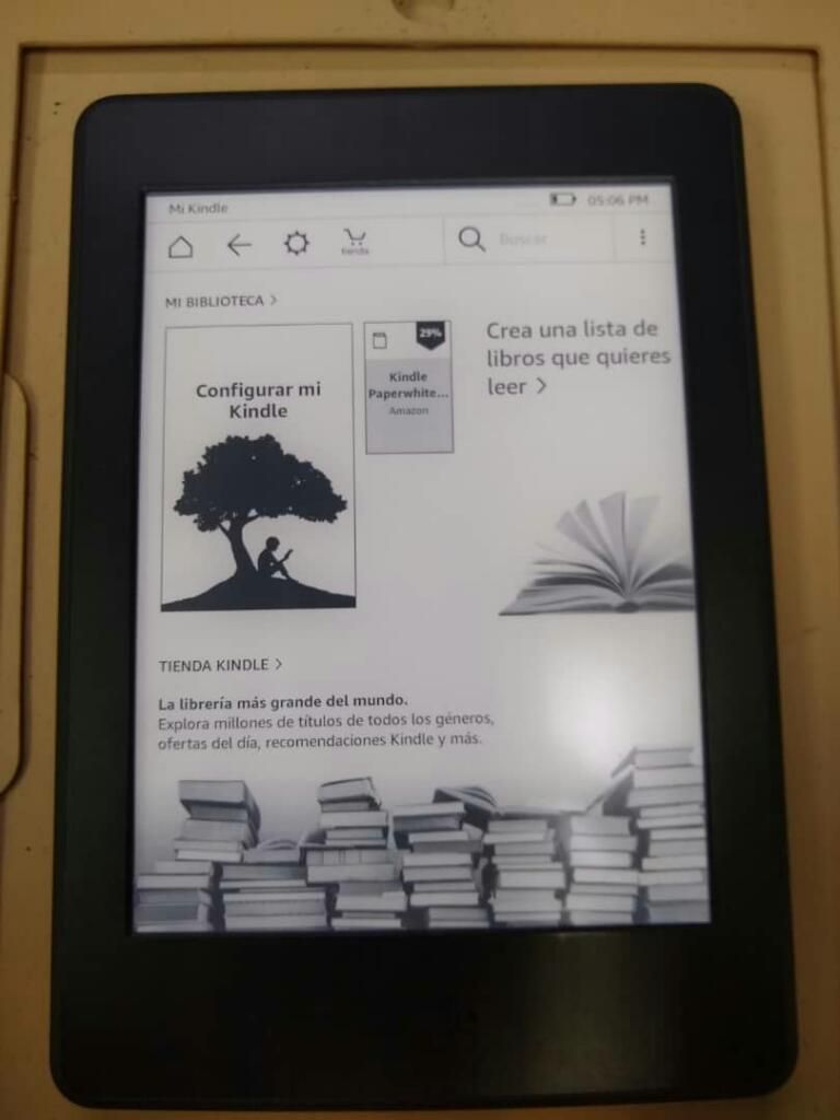 Tablet Libro Kindle