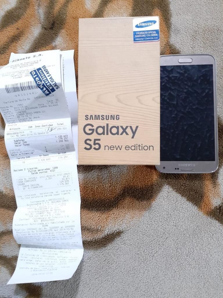 Vendo Samsung S5. New Edition