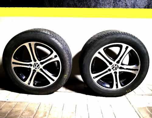 Rines 17 Volkswagen Golf Mk7 Jetta Audi Case 112x5 + Llantas