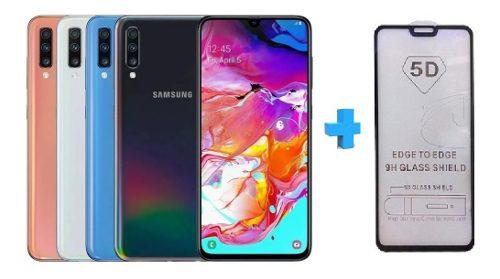 Samsung Galaxy A70 6gb 128gb+ Sd De 128 Gb Dual+vidrio 5d