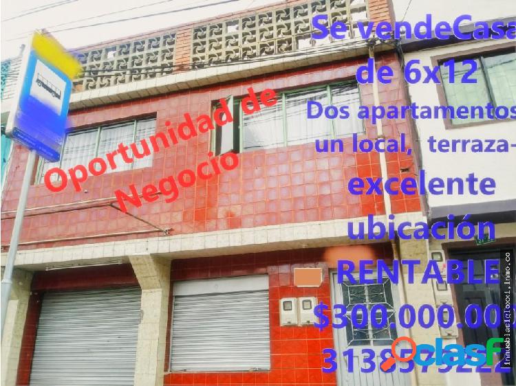 Se vende Casa en Bogota Rentable