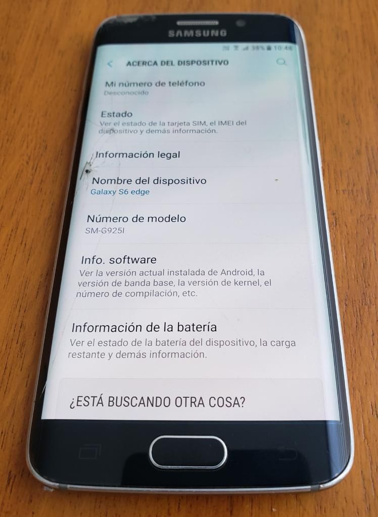 Samsung Galaxy S6 Edge Fisurado Barato