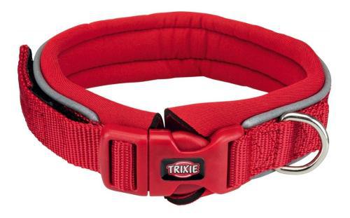 Trixie Collar Premium Perros Neopreno Rojo Talla M - L