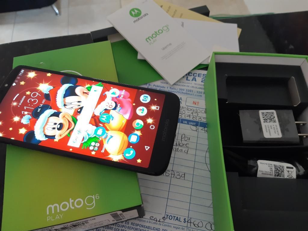 Vendo Celular Motorola G6 Play