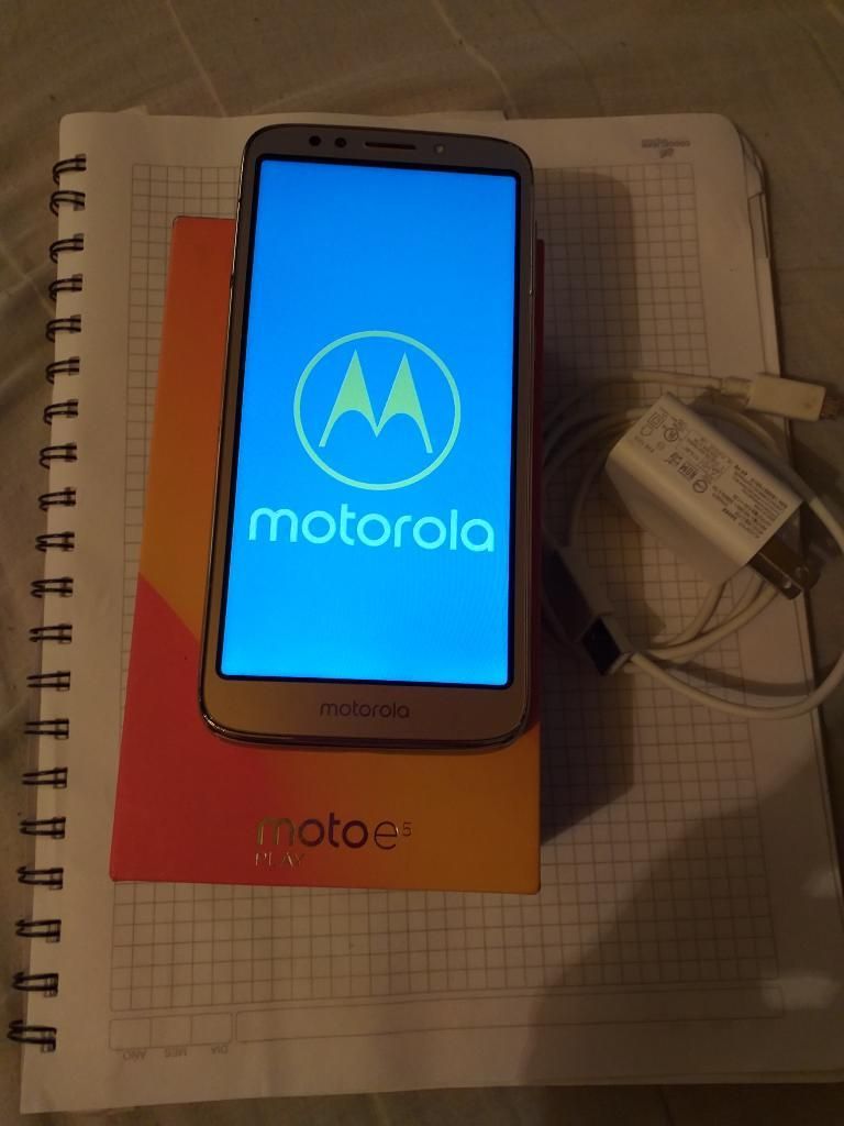 Vendo Moto E5 Play Dual Sim Full D Todo