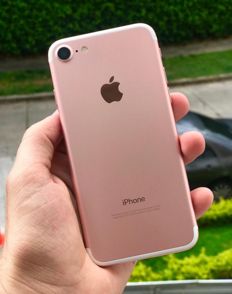 iPhone 7 32gb Rosado, Usado Como Nuevo, Mega Precio !! Imei