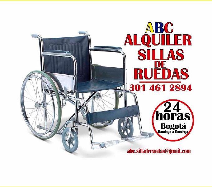 Alquiler Sillas de Ruedas