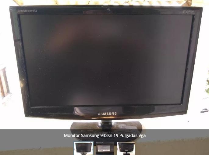Monitor Samsung 933sn 19 Pulgadas Vga
