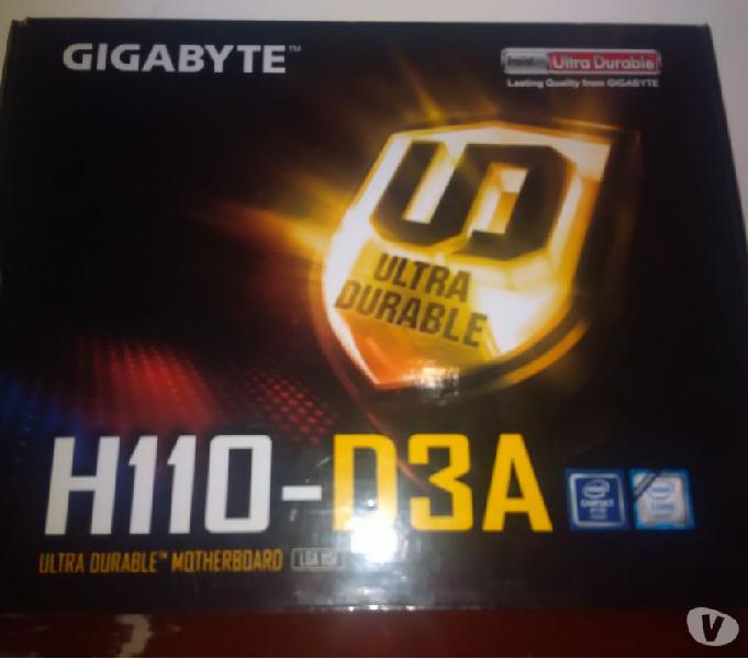 Tarjeta madre gigabyte intel H110-D3A