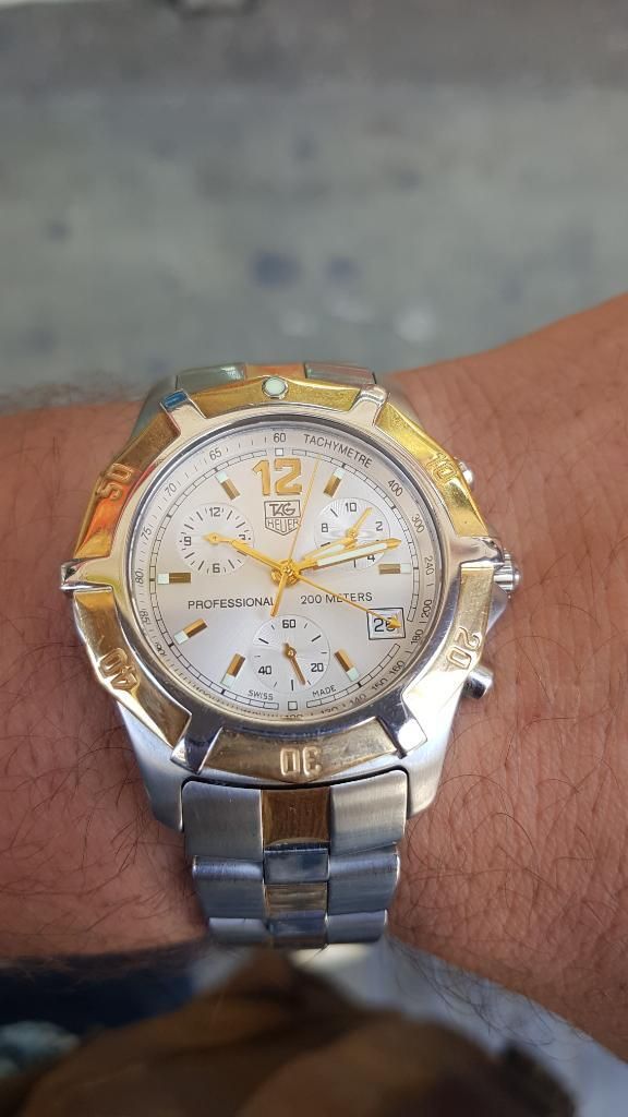 Vendo Reloj Tag Heuer Oro 18k Como Nuevo