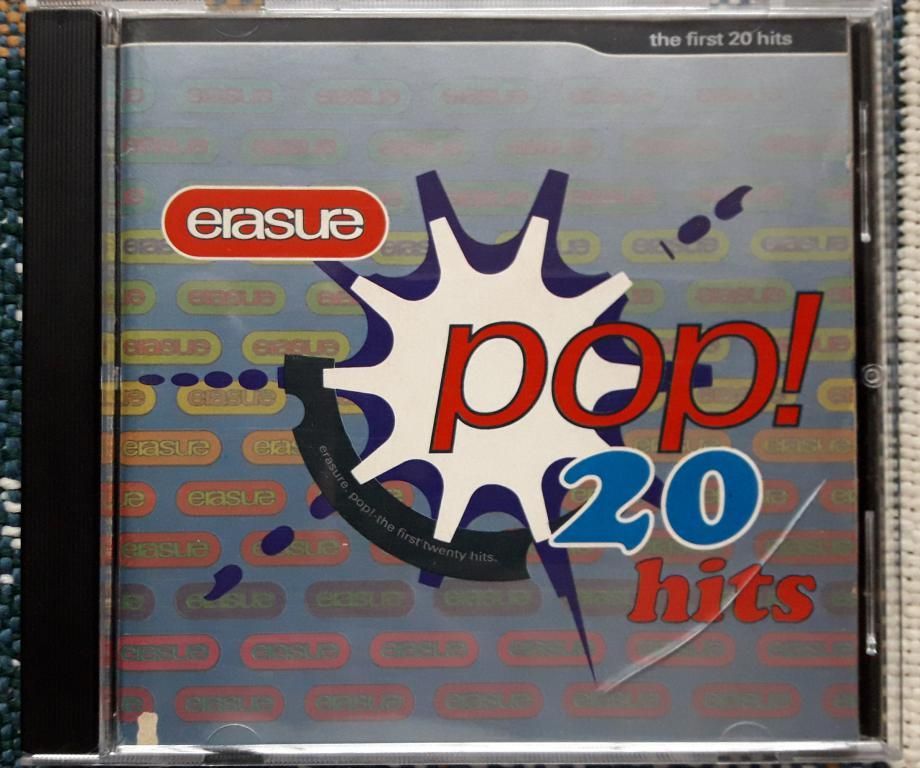 CD Erasure Pop! 20 hits