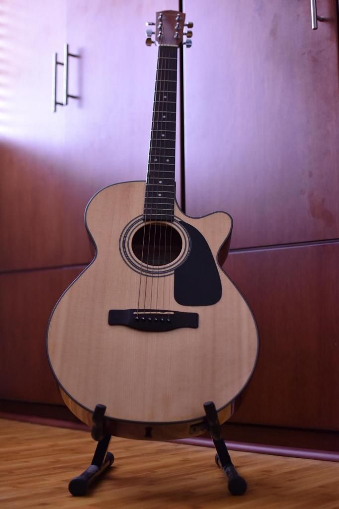Guitarra Electro Acustica Fender Gc140sc
