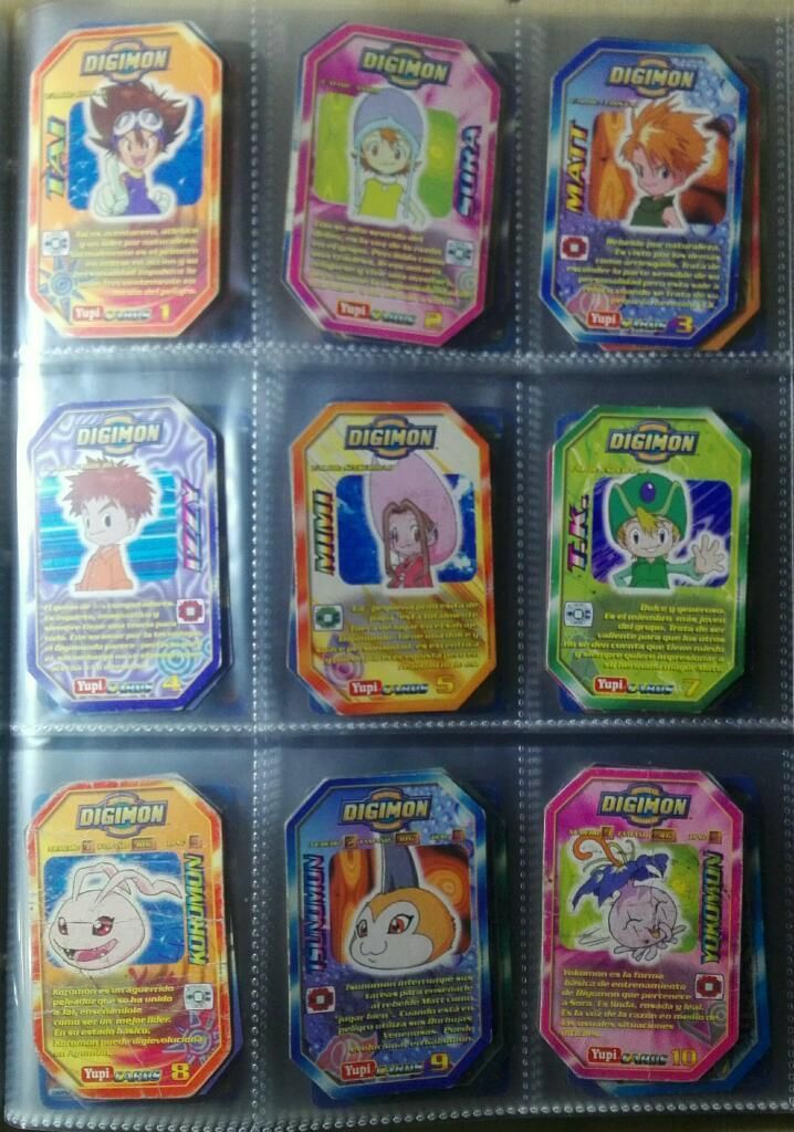 Yupi Cards Digimon