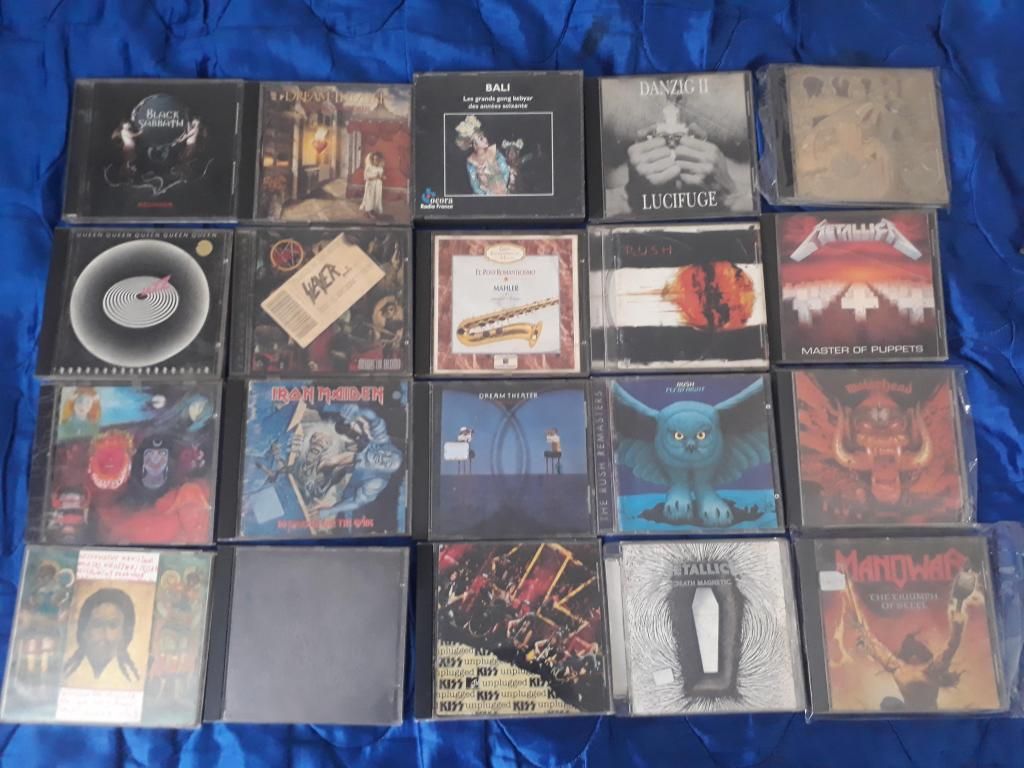 gran colección de CDS MUSICA ROCK ORIGINALES AL MEJOR
