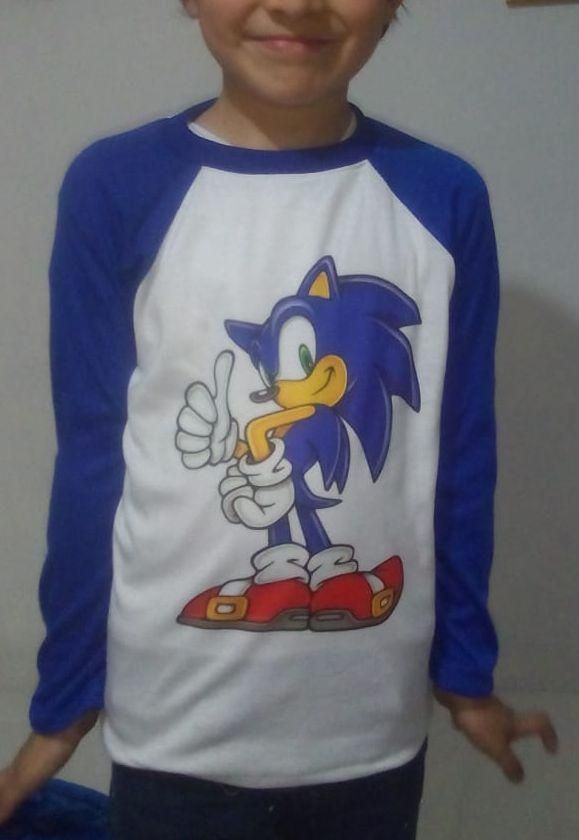 Camiseta sonic