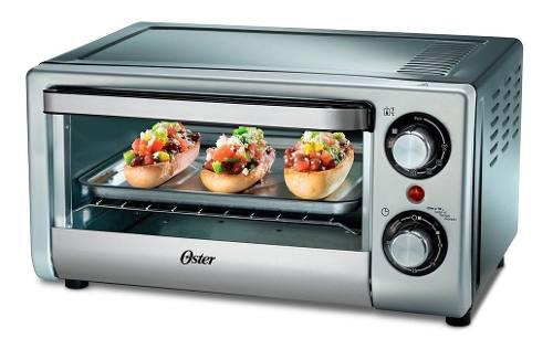 Horno Tostador Plateado 10 Litros