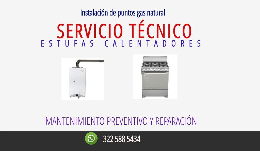 Servicio Técnico Estufas Calentadores