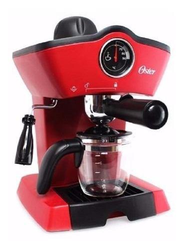 Cafetera De Vapor Para Espresso Y Capuccino Roja Oster