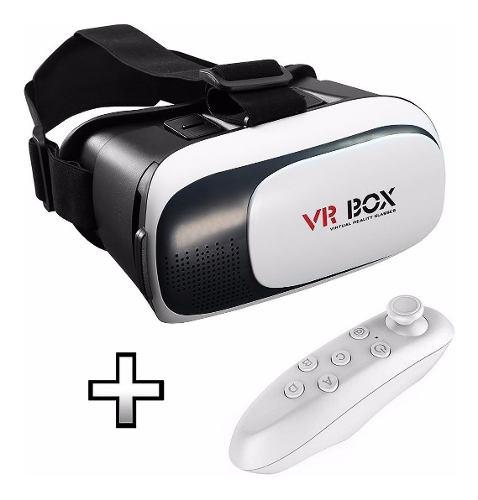 Gafas Realidad Virtual Tipo Vr Box + Control Remoto