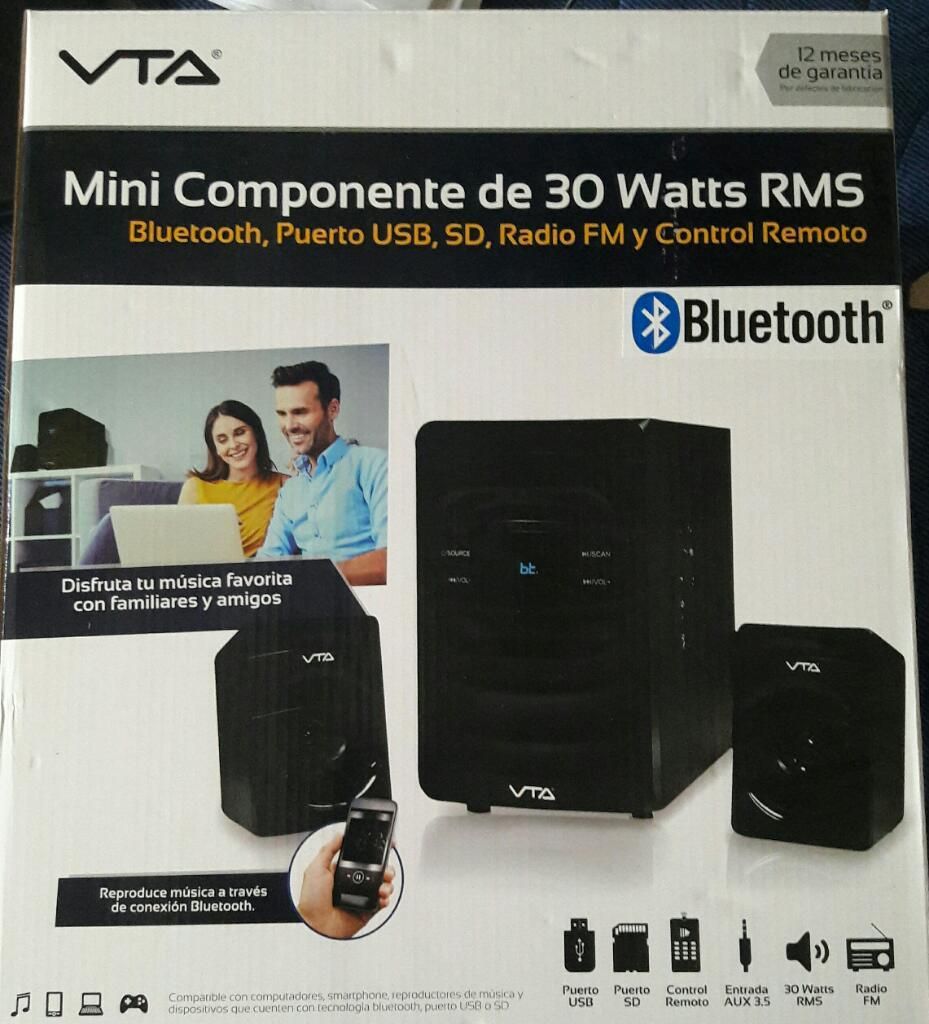 Minicomponente Vta 30watts Nuevo