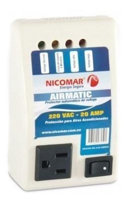 Protector Voltaje Aire Acondicionado 36000btus/220v Nicomar
