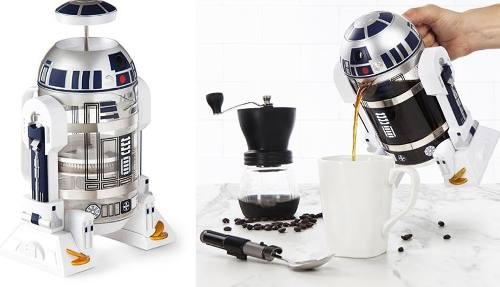 Star Wars R2-d2 Coffee Press Cafetera - 32 Oz -