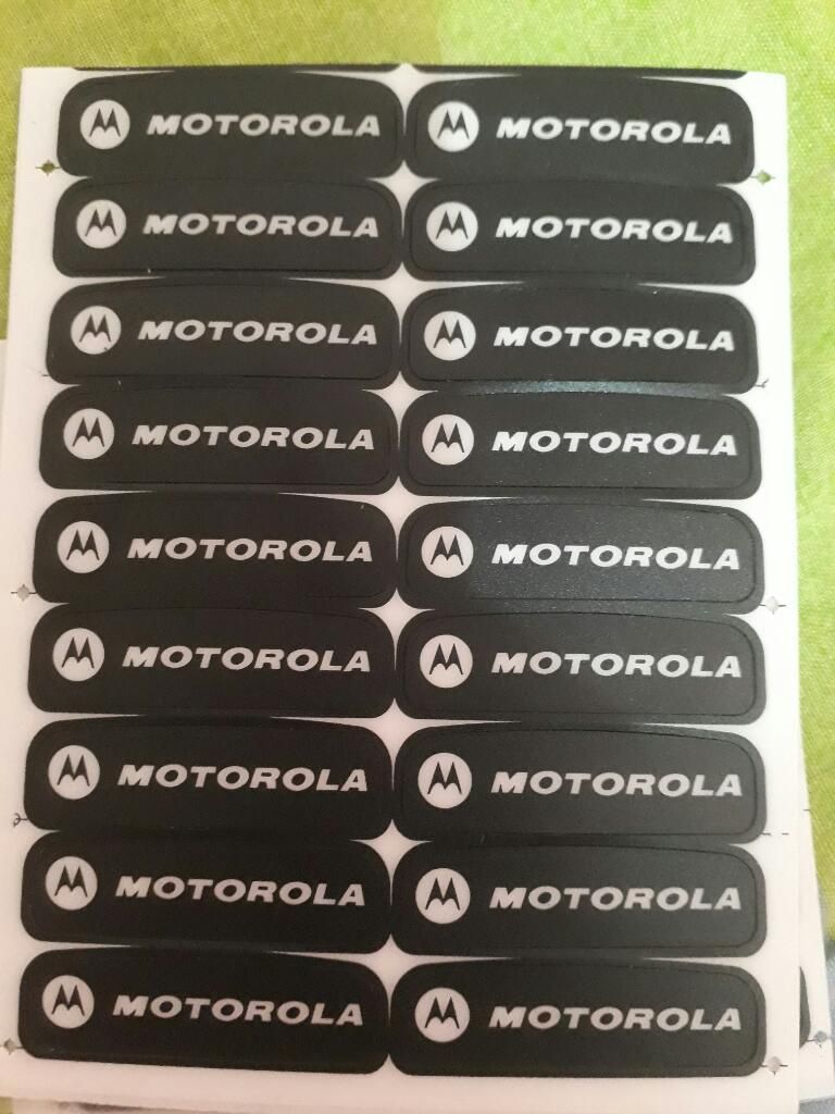 Sticker Radio Motorola Pro