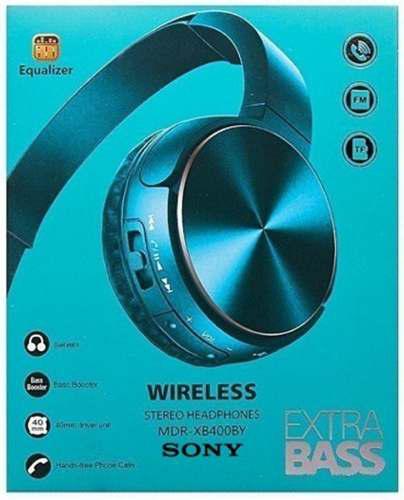 Audífonos Diadema Sony Mdr-xb400by Extra Bass Bluetooth