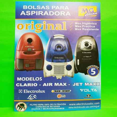 Bolsas Para Aspiradora Electrolux Jetmax, Clario, Airmax.