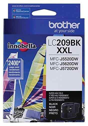 Brother Printer Lc209bk Cartucho Tinta Alto Rendimiento Negr