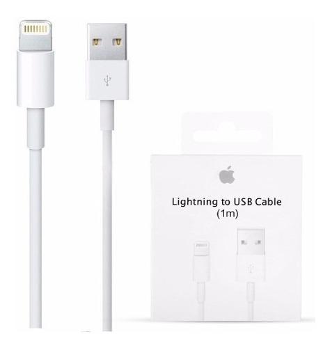 Cable Original 100% iPhone Plus 8 6s 7 Plus X Xs Max iPad Xr