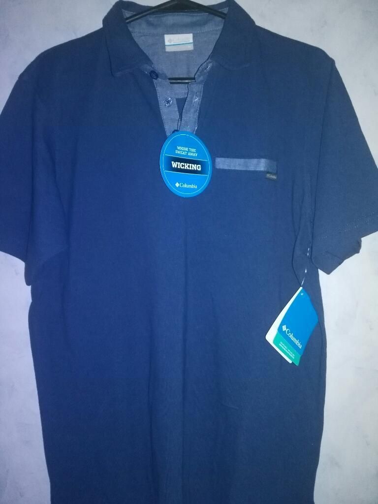 Camisa Tipo Polo Columbia