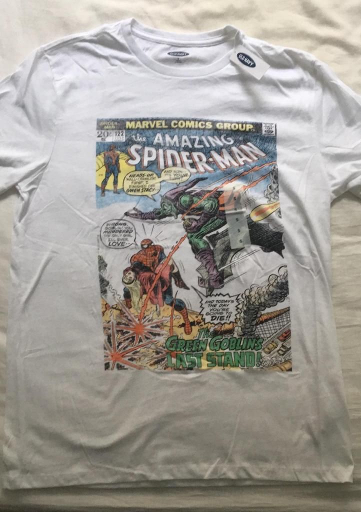 Camiseta Spider Man Talla S