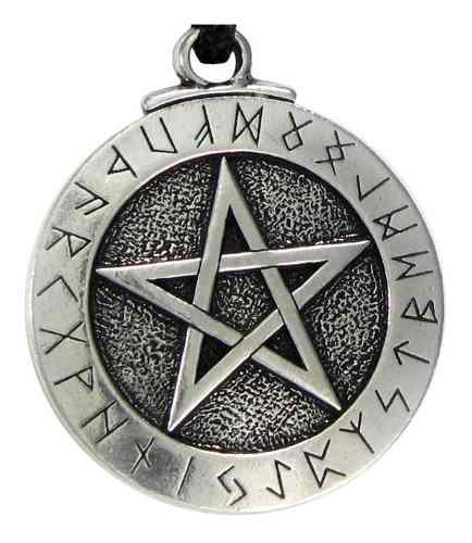 Collar Estrella 5 Proteccion Pentagrama Wicca Magia David
