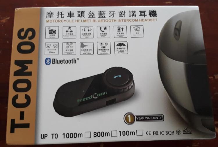 Intercomunicador Casco Bluetooth T-com